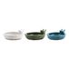 Esschert Design Bain d'oiseaux Rond Céramique Assorti
