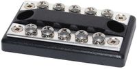 Blue Sea Systems Dualbus-stroomrail Met 5-voudige Stekkerdoos 100a Zwart