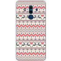 1001 coques Rendier Rendier siliconen hoesje compatibel met Huawei Mate 10 Pro Kersttrui