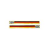 Quattroerre 14083 sticker 3D vlag Slim Duitsland Scacchi DX-SX