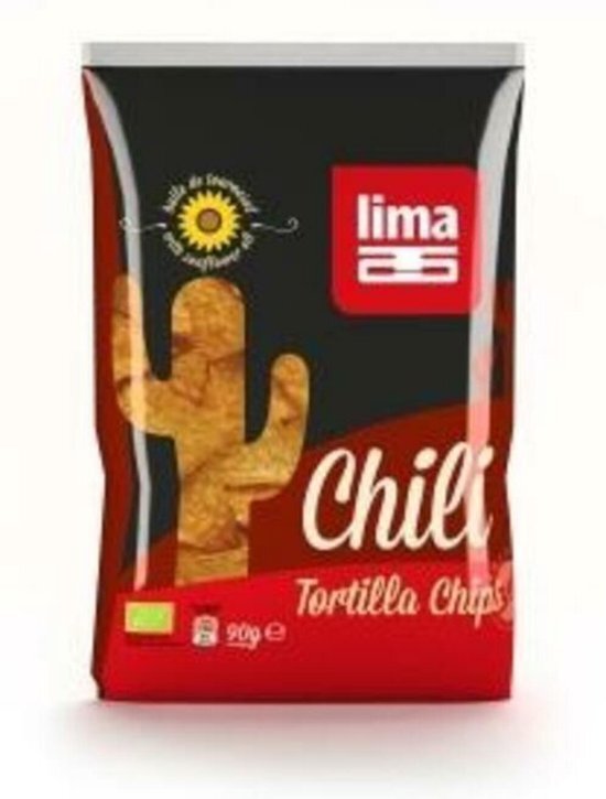 Lima Tortilla chips chili bio 90 G