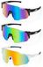 Omgoods Lunettes de vélo Polarisées - Lunettes de sport - Protection UV - Étanche - Léger - Polycarbonate durable - Lunettes de soleil
