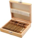Merkloos / Sans marque HBM 13-delige speedborenset 6-25 mm HSS 150 mm voor hout met opbergkoffer