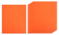 Papier autocollant, format A4, 50 feuilles, rouge