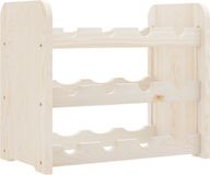 vidaXL Wijnrek 43x25x37 cm massief grenenhout
