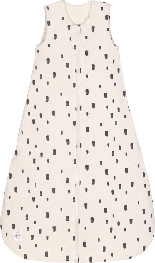 LÄSSIG 4 Seizoenen Babyslaapzak Bricks milky - Maat 74/80 - 7-12 Maanden