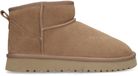 Manfield - Dames - Taupe suède snowboots - Maat 37