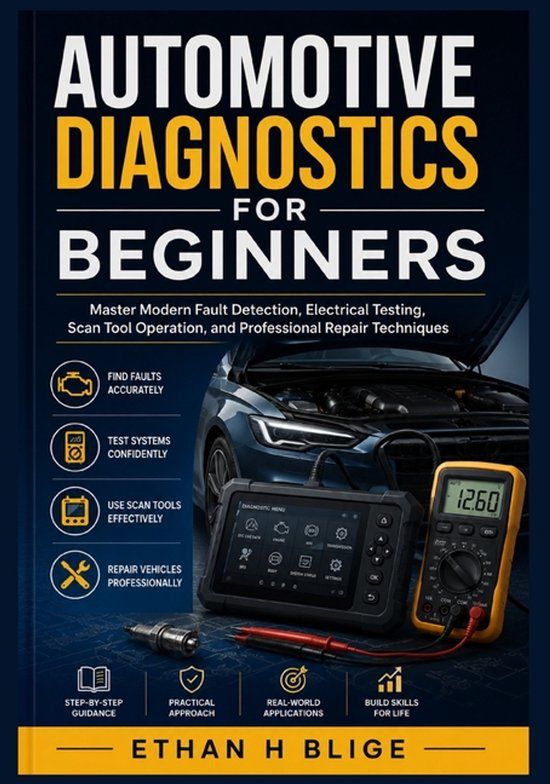 Automotive Libri GmbH Automotive Diagnostics for Beginners: Master Modern Fault Detection, Electrical Testing, Scan Tool Operation, and Professional Repair Techniques