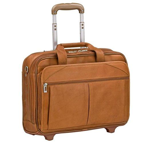 Solo Walker 15.6 inch Rolling Laptop Case - Brown