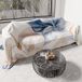 PETTI Artigiani Italiani - Sprei voor tweepersoonsbed, lente en zomer, lichte deken voor tweepersoonsbed, beddengoed, bloemenpatroon 164, 100% Made in Italy