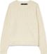 Vero Moda Trui Vmaries Ls O-neck Cable Pullover Bf 10331814 Birch Dames Maat - XL