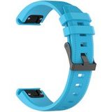 Techsuit Bracelet W058 pour Garmin Instinct / Approach / Fenix Watch Series, 20mm, Bleu