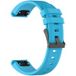 Techsuit Bracelet W058 pour Garmin Instinct / Approach / Fenix Watch Series, 20mm, Bleu