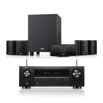 Teufel CONSONO 25 + DENON AVR-S660H 5.1-Set - Zwart