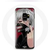 Manicase Etui voor Samsung Galaxy S9 Tokio Ghoul Kaneki Ken Masker Anime vinger