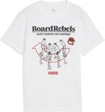 PUMA MID90S Graphic Tee I B Jongens sportshirt - Puma White