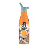 Cool Bottles Thermische Kinderfles - Roestvrijstalen Waterfles - 350 ml - Music Beats