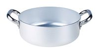 Pentole Agnelli Pots Agnelli - Low Casserole 2 handgrepen, aluminium, 20 cm diameter
