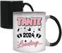 Mok met spreuk | Tante Loading 2024 | Beste tante cadeau mok | Koffiemok voor tante cadeau-idee | Cadeau voor de tante | Verjaardag Pasen Kerstmis (kleurveranderend)