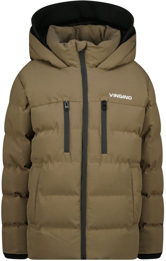 Vingino Tigel Jongens Jas - Khaki - Maat 152