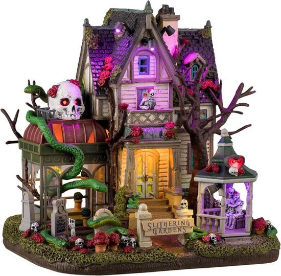 Lemax Spooky Town - Slithering Gardens