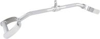 Tunturi Lat Pulldown Bar - Lat Pulley Station - Krachtstation - Home Gym - Multigrip - Roestvrij en Duurzame Stang - 70cm