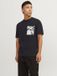 JACK & JONES JORMARBELLA POCKET TEE SS CREW NECK T-shirt homme - Noir - M