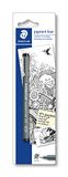 STAEDTLER Pigment Liner 308 Fineliner tekenpen – zwart, 0,4 mm