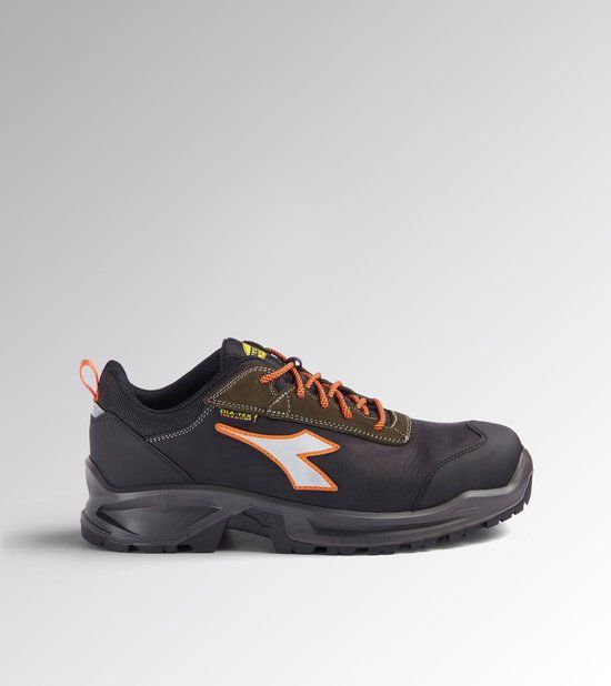 Diadora SPORT DIATEX LOW S7S FO CI SR BLACK/GREEN RAGE 46