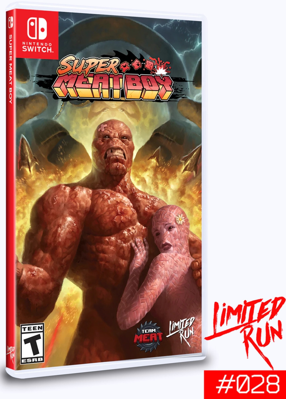 Limited Run Super Meat Boy Games) Nintendo Switch