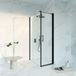 Fortifura Galeria Douchecabine - 60x100x200 - Profiel veiligheidsglas - antikalk - mat zwart