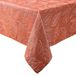 Laura Ashley Tafelkleed verhoogd geweven geborduurde jacquardstof, kreukbestendig voor dineren, vakantie, feest, bruiloft of banket, 152,4 x 304,8 cm, Maple Spice