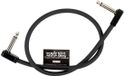Ernie Ball 6441 Flex Patch Cables Patchkabel Zwart 46cm