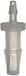 NeoLab 2-0961 overgangsstuk (PP) recht, f. 3,2-4,2 mm/6,4-7,4 mm (pak van 10)
