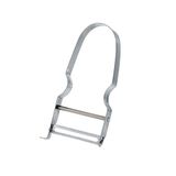 EASY MAKE KD3176 Rasoir à Légumes Inox + PP Gris 7 x 1, 20 x 11 cm