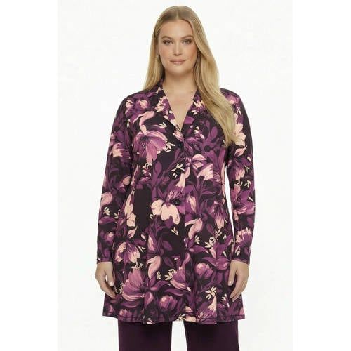 YOEK blazer Plus Size - paars
