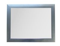 King Home S1710844 wandspiegel met frame, zilver, 30 x 40 H
