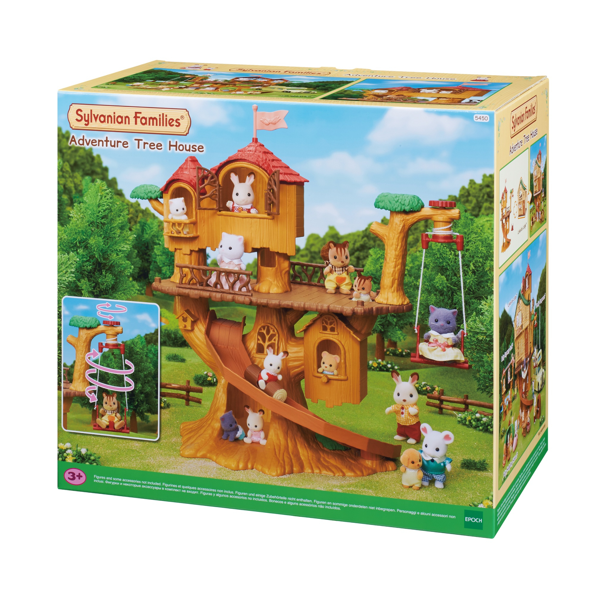 Sylvanian Families Avontuurlijke Boomhut - Actie/Avontuur Speelgoed