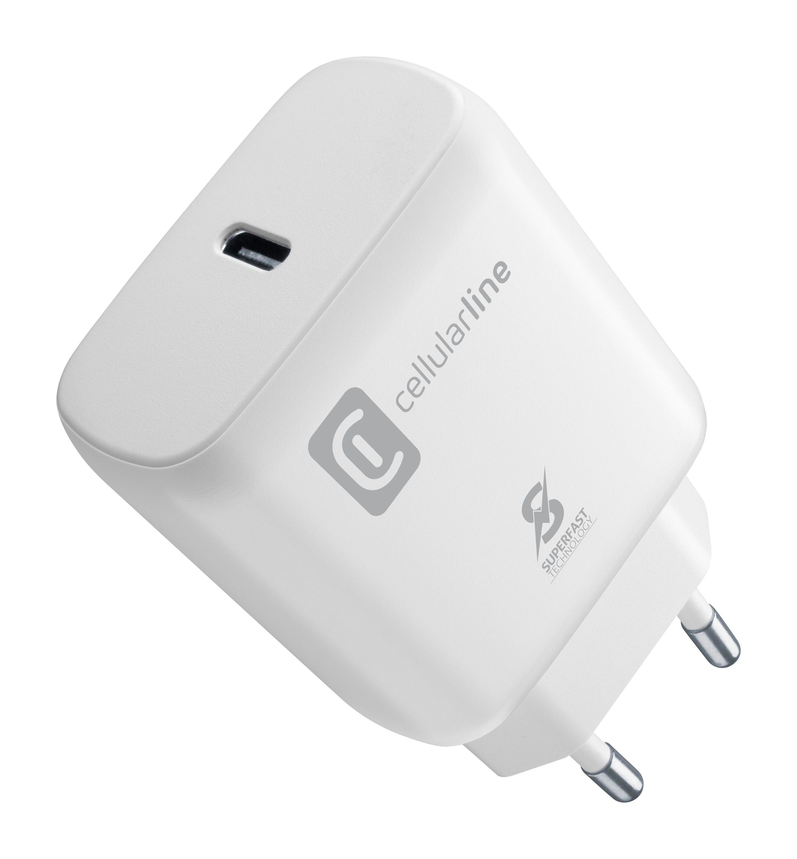 CellularLine ACHSMUSBCPD25W Wit