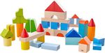 Haba Bouwstenen set kleurrijk 46-delig houten speelgoed voor kinderen