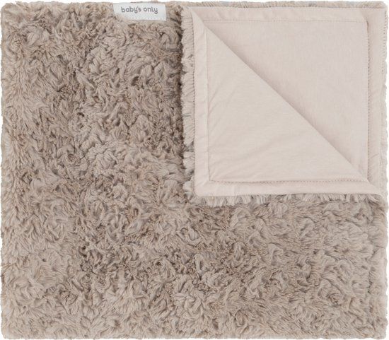 Baby's Only Ledikantdeken Snow - Taupe - 100x135 cm