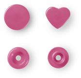 Prym Drukknoop ColorSnaps Hart fuchsia 30 st.