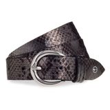 Tamaris Riem Leer - Dames - 95 cm - dark brown-gun metal