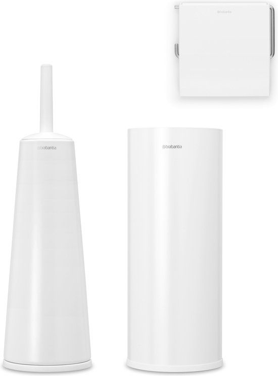 Brabantia ReNew Toiletaccessoires Set - 3-delig - White