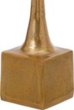 3198 Kaarshouder 12 x 12 x 48,5 cm Gouden Aluminium