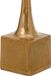 3198 Kaarshouder 12 x 12 x 48,5 cm Gouden Aluminium