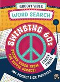 Swinging 60s Large Print Word Search: 101 Pocket Size Puzzles with Groovy Vibes & Counterculture History