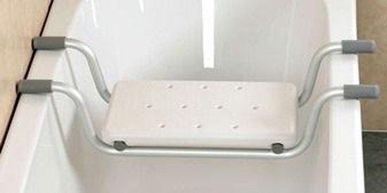 Advys Adhome Hangende badzit zonder armleuning - Wit - 90 kg - Anti-slip