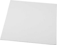Toile vierge 20x pour peinture toile/panneau fin 30 x 30 cm