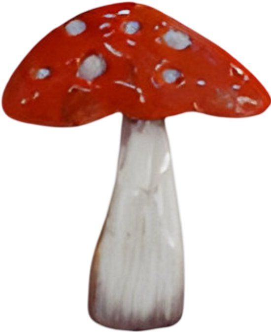 Buitengewoon de Boet Steker ijzer paddenstoel 16x45 cm